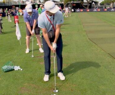 Justin Rose’s ball and lanyard drill