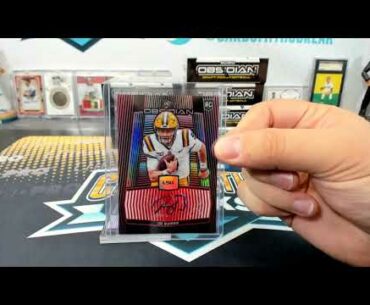 2020 Panini Obsidian Draft Picks Football 12 Box Case Break #4