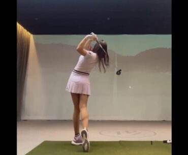 KLPGA Golf Swing Slow Motion
