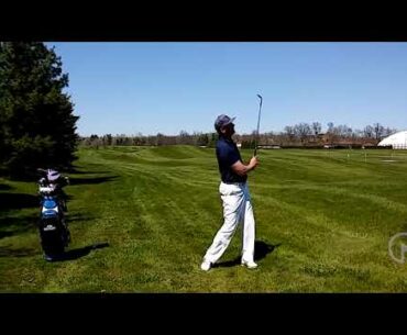 Learn the Correct Release for a High Pitch Shot