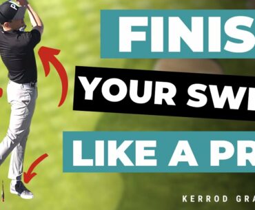 FINISH THE GOLF SWING LIKE A TOUR PRO