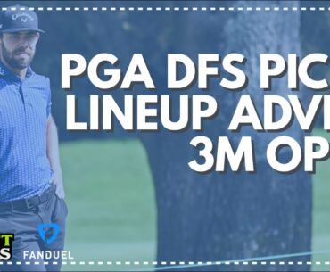 3M OPEN: PGA DFS Picks, Strategy, & Lineup Advice for FanDuel, DraftKings, & Yahoo! TPC TWIN CITIES