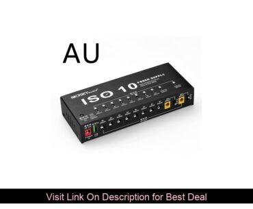Iso-10 Effector Power Supply 9V 12V 18V 10 Isolated Output Electric Guitar Multi-Channel Power Supp