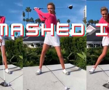 #Golf Stories  #Golf swing #Girls Swing #Golf trick shots