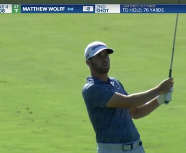 Matt Wolff 3M Open Round 2 2020 - shot by shot footage