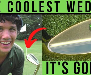 GOLF WEDGES - The GOLDEN WEDGE that will TRANSFORM Your Short Game [Lucky Wedges Unboxing + Review]