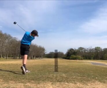 Hayden Rohling’s Golf Swing over the past year