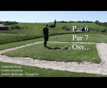 Hvordan spiller man fodboldgolf?