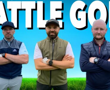 RICK SHIELS & PETER FINCH CHALLENGE ME TO BATTLE GOLF - GOLF COURSE VLOG