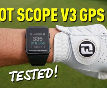 SHOT SCOPE V3 GPS WATCH LONG-TERM TEST!