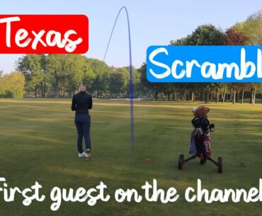First GUEST on the channel | Texas Scramble with Charlotte!