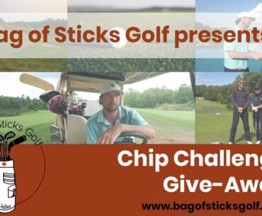 Bag of Sticks Golf give-away - Chip Challenge