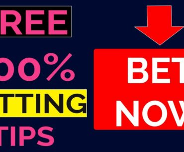 FOOTBALL PREDICTIONS FOR TODAY | HOW TO WIN BET | BETTING STRATEGY|BETTING TIPS | FREE FIXED MATCHES
