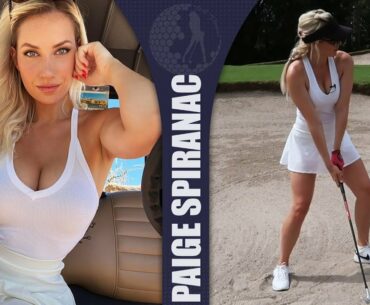 Paige Spiranac : Long Bunker Shot Tutorial | How To Hit Out of Fairway and Awkward Bunkers