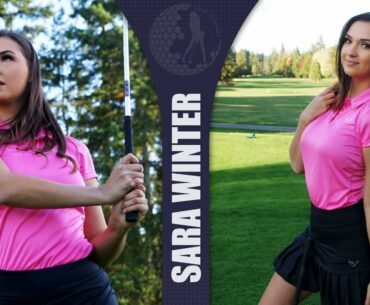 Former Miss Canada Sara Winter’s Talent is Beating You at Golf