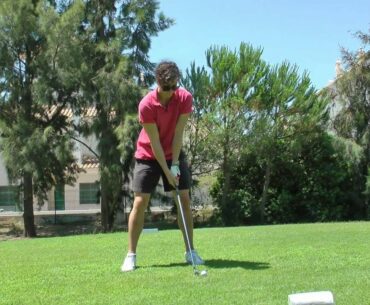 300 + Yard Drives at Nuevo Portil Golf Course - Brad Miles ( Tony Finau  style)