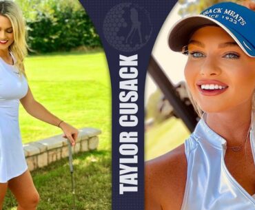 Taylor Cusack Swings Through Used Golf Balls | 2020