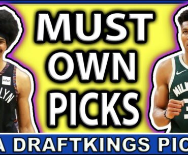 DRAFTKINGS NBA PICKS SUNDAY AUGUST 2nd PICKS | NBA DFS PICKS 2020