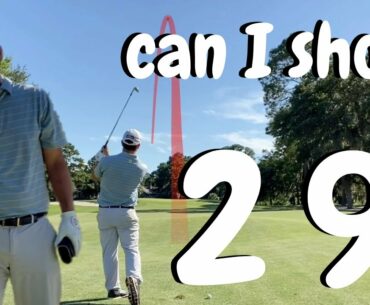 SOLO SCRAMBLE | Golf Course VLOG 2020 | CAN I SHOOT 29