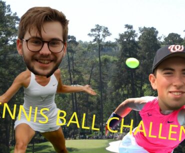 Matt and Callum Play Golf With A Tennis Ball