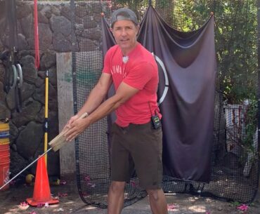 HOME MADE TRAINING AID TO STOP ROLLING INSIDE