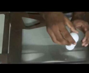 GOLF BALLS STACKING CHALLENGE IN SEVEN MINUTES