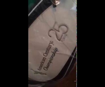 American Century Championship Sports Techie Vessel Golf Bag