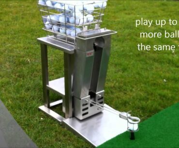 Robotee golf teeup machine