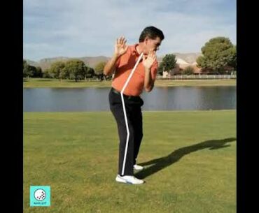 Objective: keep the posture angles during the swing.