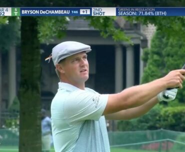 Bryson DeChambeau Front 9 Round 3 WGC Fedex St Jude 2020