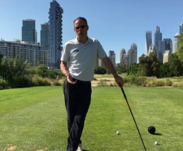 Andy Gorman Golf in Dubai plays worst ball game