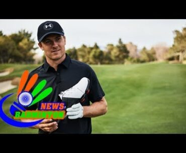 Jordan spieth hits vegas to debut under armour spieth 2 golf shoe