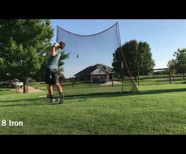 Pitching Wedge Through 5 Iron Swings