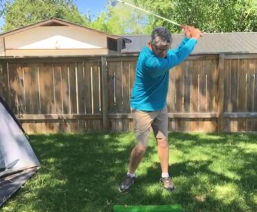 Backswing Hack for More Clubhead Swing