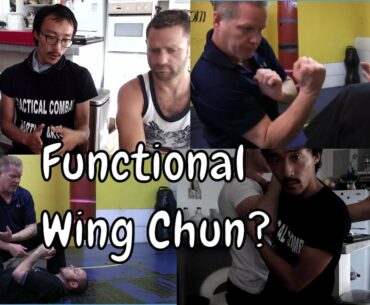 Making Wing Chun Functional - Combining Football And Wing Chun?