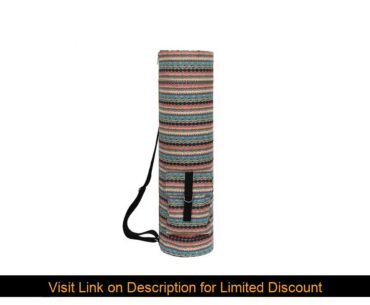 Retro Style Yoga Mat Bag Canvas 68*18cm Fitness Pilates Gym Yoga Bag Shoulder Bags High Quality Tra