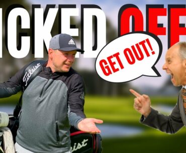 THIS WOULD GET ME KICKED OFF ALMOST EVERY GOLF COURSE IN THE WORLD!?