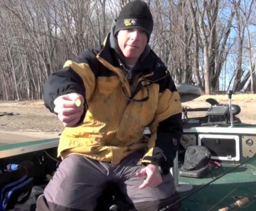 Tips for winter river walleyes with Jonah the Fisherman