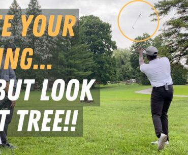 FREE YOUR SWING! GET IMMEDIATE ACCURACY AND DISTANCE WITH THIS DRILL!