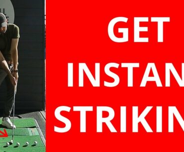 COMPLETELY CHANGE YOUR BALL STRIKING WITH THIS DRILL