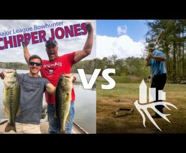 Fishing Against CHIPPER JONES:....His boat almost SANK!!