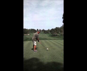 Greg Maddux Tees off #3 - Michael Jordan Celebrity Invitational 2013