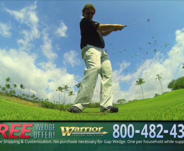 Warrior Custom Golf Gap Wedge Commercial