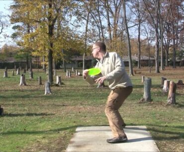 Helke Park DGC Vandalia Ohio Nov 16 2016 Short Tees Singles Disc Golf