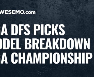 PGA DFS Picks & Predictions - 2020 PGA Championship DraftKings & FanDuel Golf Model Breakdown