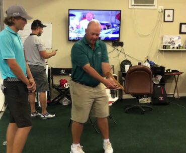 Full swing hanger drill