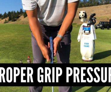 Proper Grip Pressure When Putting