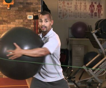 BODY FUEL- BRENT BISHOP- FIT BALL TRUNK ROTATION