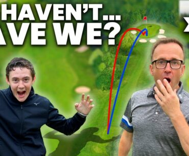 DID WE BOTH REALLY GET 2 HOLE IN ONE'S ON THE SAME HOLE ?