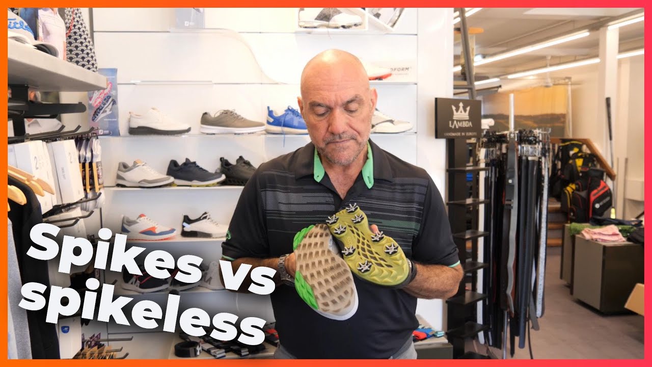 Golf shoes – Spikes vs Spikeless Golf shoes - Spikes vs Spikeless
